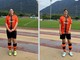 A sinistra Chiara Zambonini, a destra Mia Marijke Pelganta