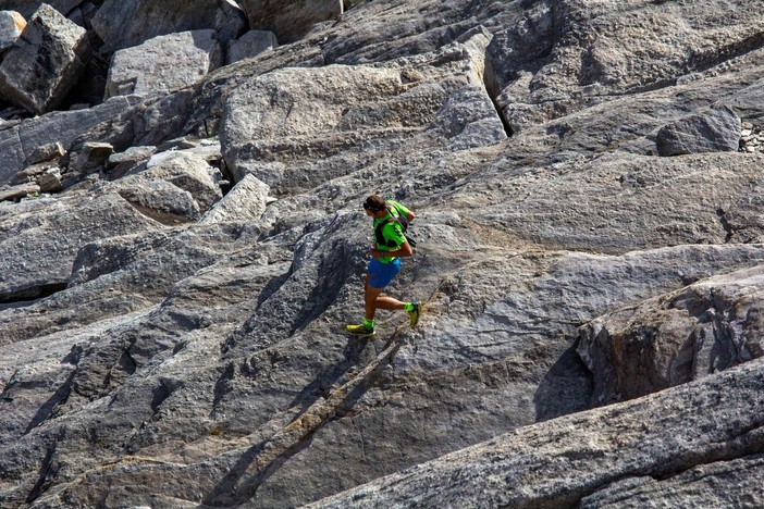 Ai piedi della parete Est l'VIII Monterosa Est Himalayan Trail Ai piedi della parete Est l'VIII Monterosa Est Himalayan Trail