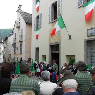 A Malesco il raduno del Gruppo Alpini Valle Vigezzo