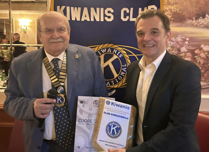 L'ingegnere spaziale ossolano Andrea Accomazzo ospite del Kiwanis Club
