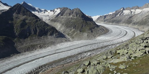 Un'escursione gratuita sul ghiacciaio dell’Aletsch