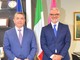Il questore Giancarlo Conte e il vicario Andrea Lefano Il questore Giancarlo Conte e il vicario Andrea Lefano