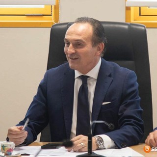 Il presidente della regione Alberto Cirio