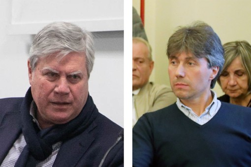 Giandomenico Albertella (a sinistra), Enrico Barbazza (a destra)