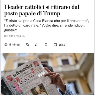 Il senatore ossolano Enrico Borghi citato dal prestigioso “The Washington Post”