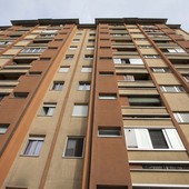 Foto d'archivio di case popolari