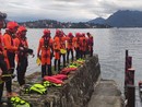 A Verbania un corso regionale per i soccorritori acquatici dei vigili del fuoco