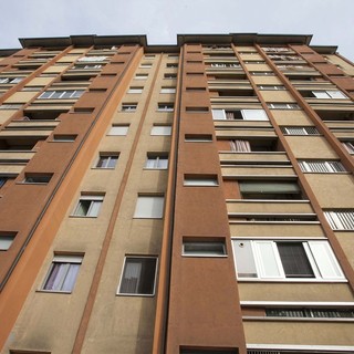 Foto d'archivio di case popolari