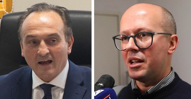 Nella foto Alberto Cirio e Filippo Besozzi Nella foto Alberto Cirio e Filippo Besozzi