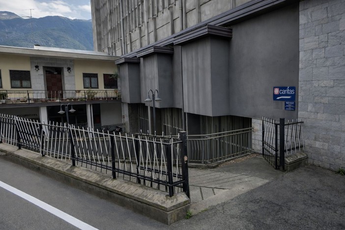 La sede Caritas a Villadossola