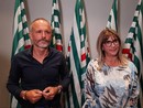 A sinistra il segretario generale della Cisl Piemonte, Luca Caretti