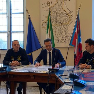 Nella foto Roberto Ghignone, Lucio Pizzi e Andrea Truscello