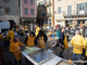 Tanta gente in piazza per la domenica di carnevale FOTO