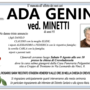 Ada Genini ved. Minetti di anni  93