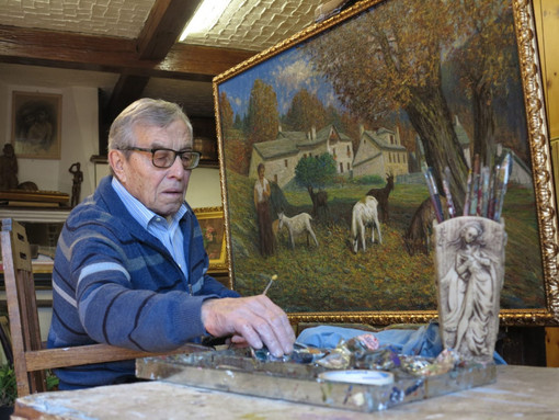 &quot;Carlo Mattei, un artista, una valle&quot;: Annie Paule Quinsac racconta il pittore e scultore vigezzino