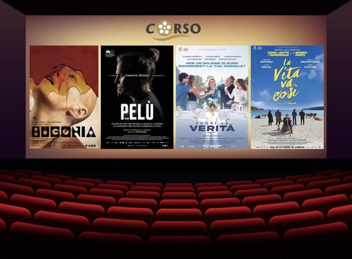 Settimana di grandi emozioni al Cinema Corso: quattro film da non perdere dal 13 al 17 novembre Settimana di grandi emozioni al Cinema Corso: quattro film da non perdere dal 13 al 17 novembre