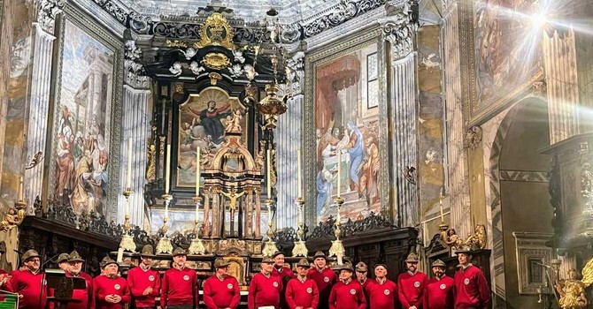 Il Coro Ana di Domodossola protagonista al Concorso Polifonico del Lago Maggiore Il Coro Ana di Domodossola protagonista al Concorso Polifonico del Lago Maggiore