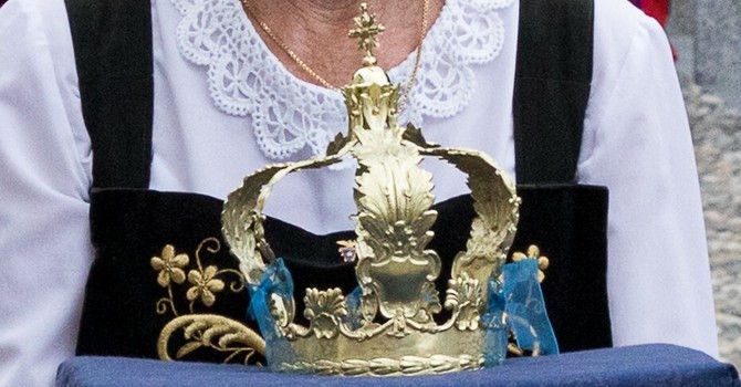 Bannio Anzino, in corso le indagini per ritrovare la corona d'oro rubata nel santuario