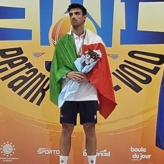 Bocce, l'ossolano Diego Verganti campione del mondo di tiro progressivo