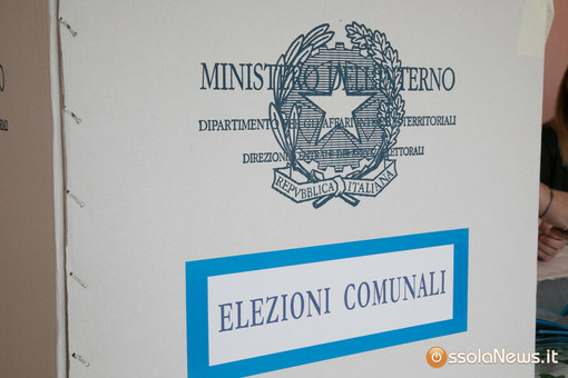 Elezioni comunali nel Vco, urne chiuse: affluenza finale al 54,78% Elezioni comunali nel Vco, urne chiuse: affluenza finale al 54,78%