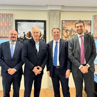 Il senatore Enrico Borghi a Londra per un incontro con Tony Blair: "Faro del riformismo mondiale"