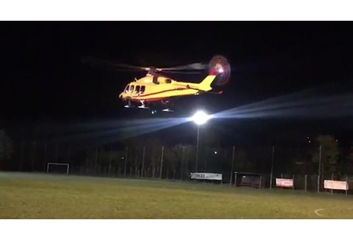 Domo, 84enne precipita in un canale a Quartero mentre cerca funghi: intervento dell’eliambulanza in volo notturno