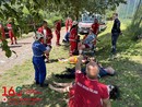 Croce Rossa, tre giorni di esercitazioni per i volontari domesi