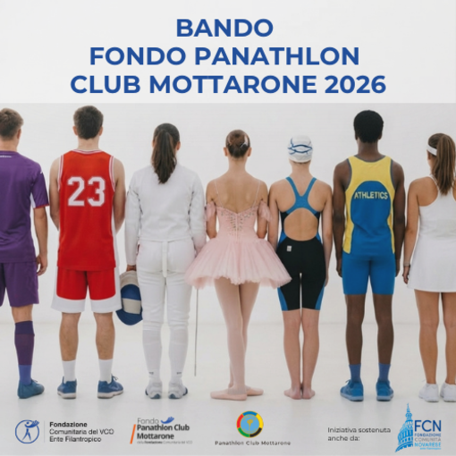 Fondo Panathlon Club Mottarone, 13mila euro per premiare i giovani studenti-atleti
