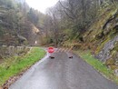 Frana a Morghen: la strada rimane chiusa al transito