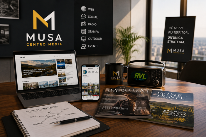 Musa compie vent'anni e diventa Centro Media: un'unica regia per la comunicazione