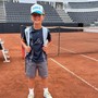 Tennis, il giovanissimo ossolano Federico Spadone al Foro Italico di Roma