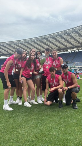 Marconi Galletti Einaudi campione d’Italia nel tag rugby ai nuovi giochi della gioventù