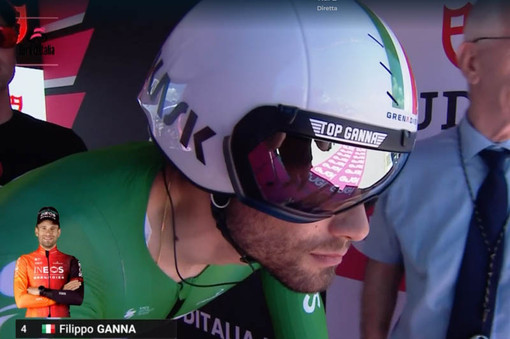 Filippo Ganna è ancora il re delle cronometro: settimo titolo italiano con una prova da dominatore