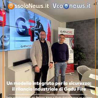 Un modello integrato per la sicurezza: il rilancio industriale di Gadu Fire VIDEO