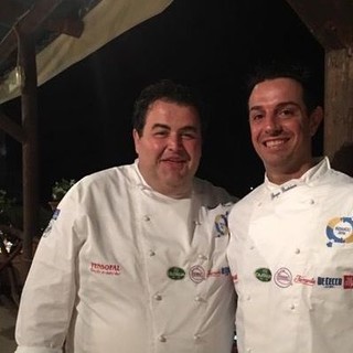 Chef Bartolucci alla grande festa gastronomica organizzata da Gennaro Esposito