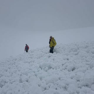 In salvo i due alpinisti bloccati sul versante valdostano del Monte Rosa