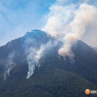 Incendi, Noi Moderati Vco: "Basta giudicare dal divano, rispetto per chi combatte le fiamme"