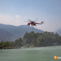 Incendi in Ossola, resta critica la situazione a Calasca Castiglione. Albertella a Miggianella