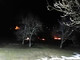Sterpaglie in fiamme lunedì sera in Valle Vigezzo