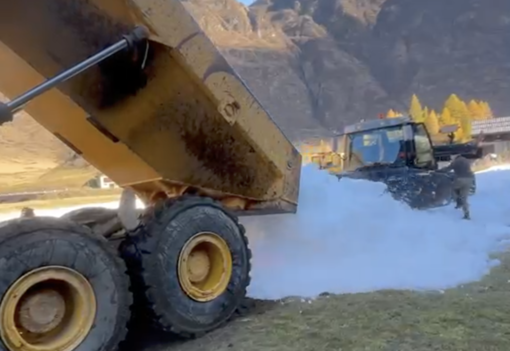 A Riale si torna sugli sci già dal 31 ottobre grazie allo snowfarming VIDEO
