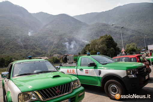 Incendi in Ossola, dalla Kenzio Bellotti 500 euro ai volontari Aib Incendi in Ossola, dalla Kenzio Bellotti 500 euro ai volontari Aib