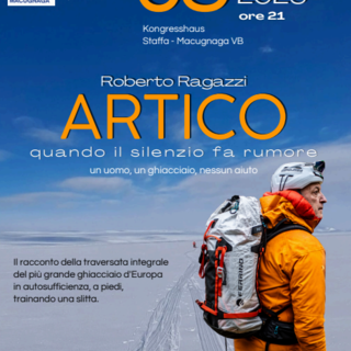 Macugnaga, l’esploratore Roberto Ragazzi racconta le sue avventure estreme tra i ghiacci in una serata di solidarietà