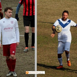 Moreno Ceschi (Varzese) e Klejdi Hado (Virtus Villa) in gol domenica