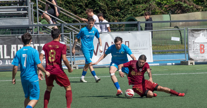 Un'azione di Juventus Domo-Arona