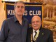 Michele Scaciga e il presidente del Kiwanis Federico Spinozzi Michele Scaciga e il presidente del Kiwanis Federico Spinozzi