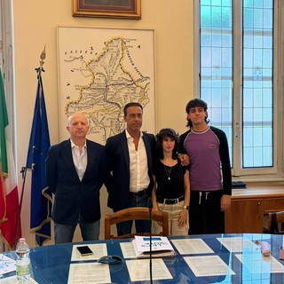 Da sinistra Gianluca Iervasi, Lucio Pizzi, Ilaria Mauro, Davide Galletti Da sinistra Gianluca Iervasi, Lucio Pizzi, Ilaria Mauro, Davide Galletti
