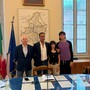 Da sinistra Gianluca Iervasi, Lucio Pizzi, Ilaria Mauro, Davide Galletti Da sinistra Gianluca Iervasi, Lucio Pizzi, Ilaria Mauro, Davide Galletti