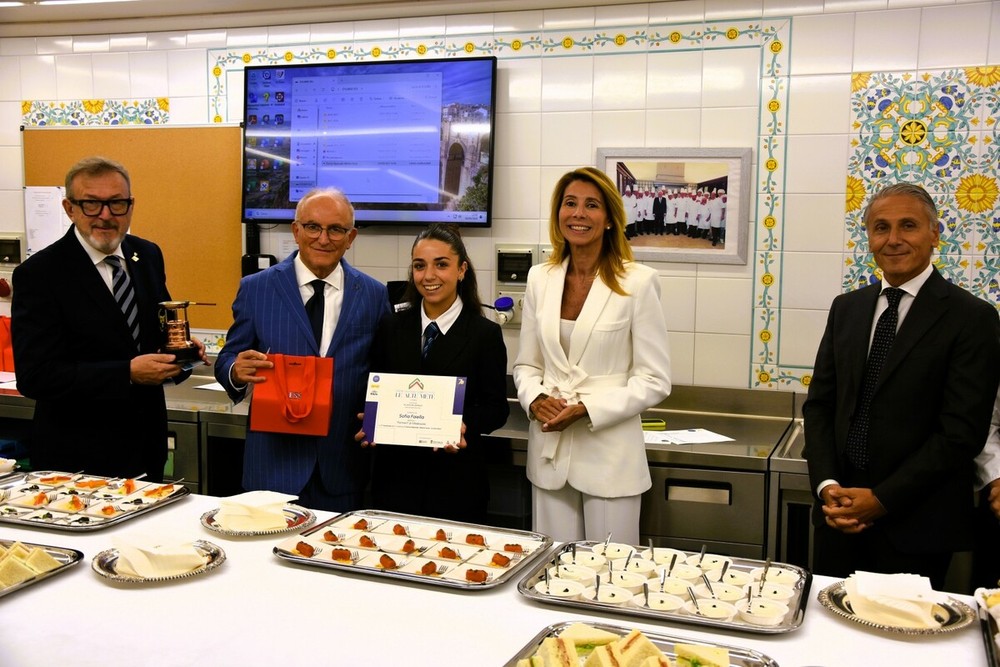 La premiazione di Sofia Faiella