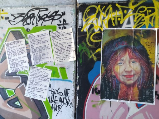 A Domodossola un nuovo murale dedicato a Giulia Cecchettin