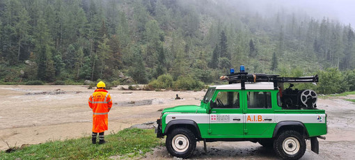 Torrente Anza ingrossato dalle forti piogge, Bonacci: "Situazione sotto controllo" FOTO Torrente Anza ingrossato dalle forti piogge, Bonacci: "Situazione sotto controllo" FOTO